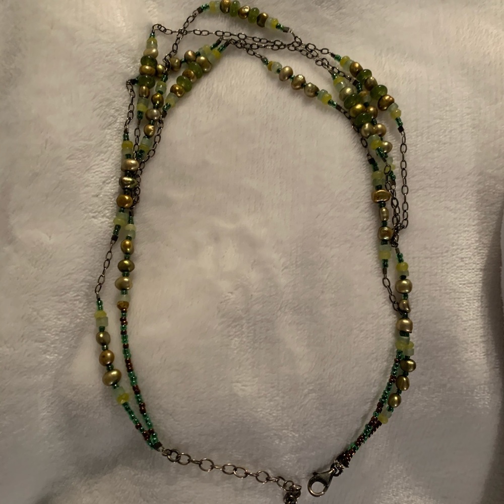 Silpada mixed pearl necklace